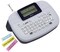 Brother P-Touch, PTM95, Handy Label Maker, 9 Type Styles, 8 Deco Mode Patterns, Navy Blue, Blue Gray